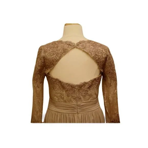 MGNY 72118 Taupe Mother of the Bride/Groom